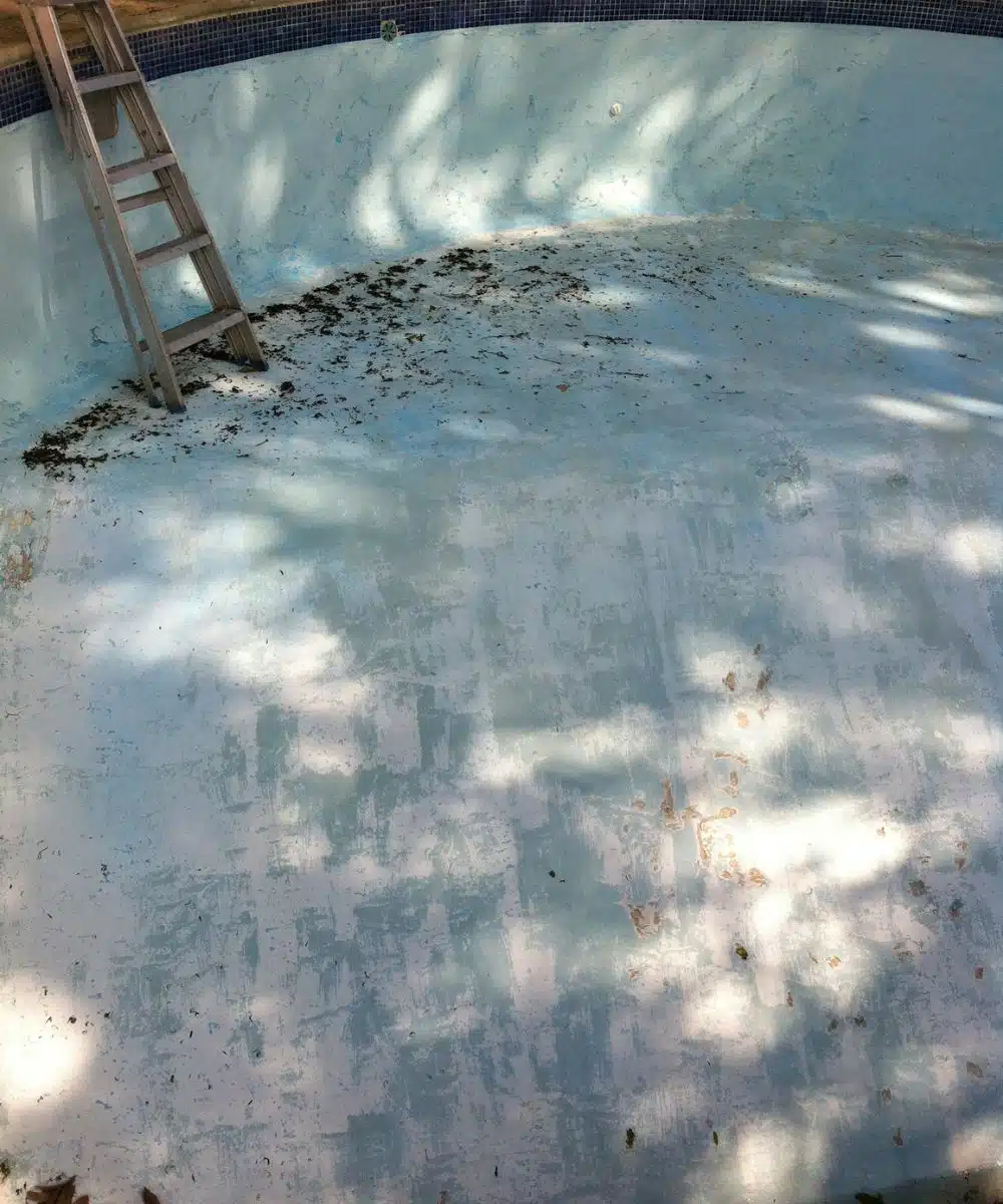 Rénovation d’une piscine polyester Revêtement polyester | Cherrier Cédric