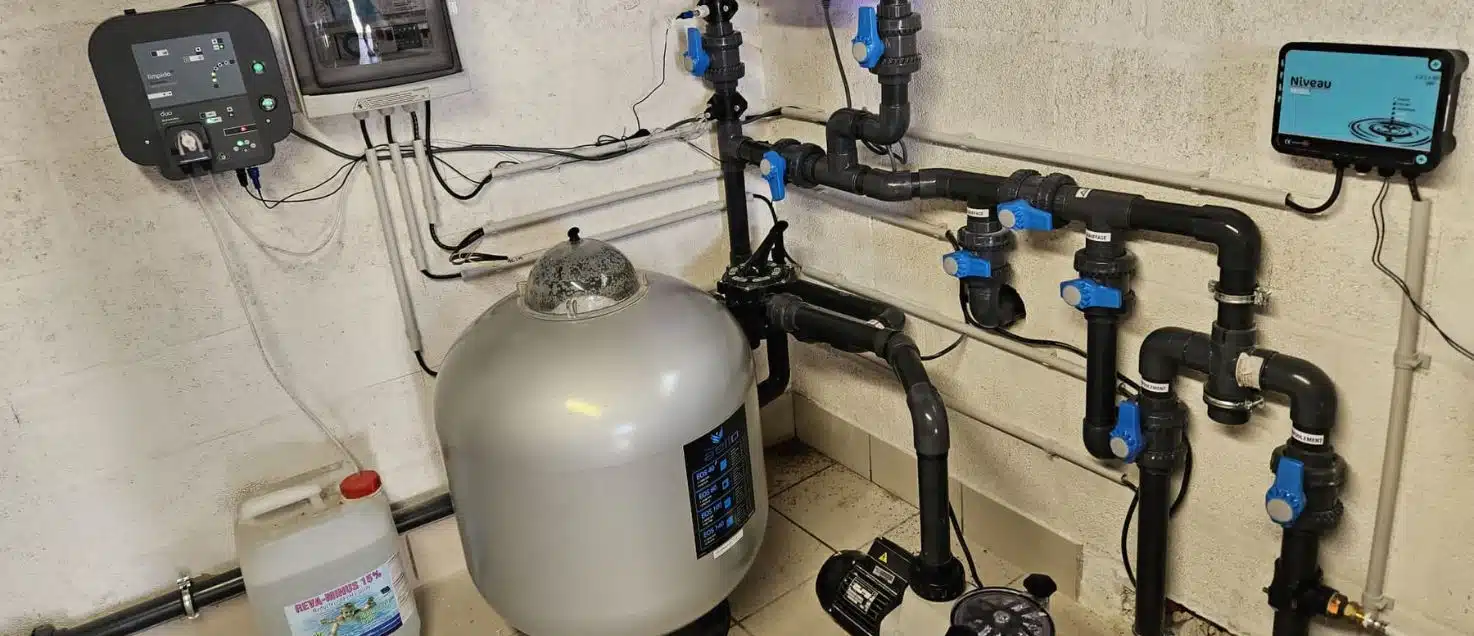 Installation et rénovation de filtration de piscine par Cherrier Cédric Filtration | Cherrier Cédric