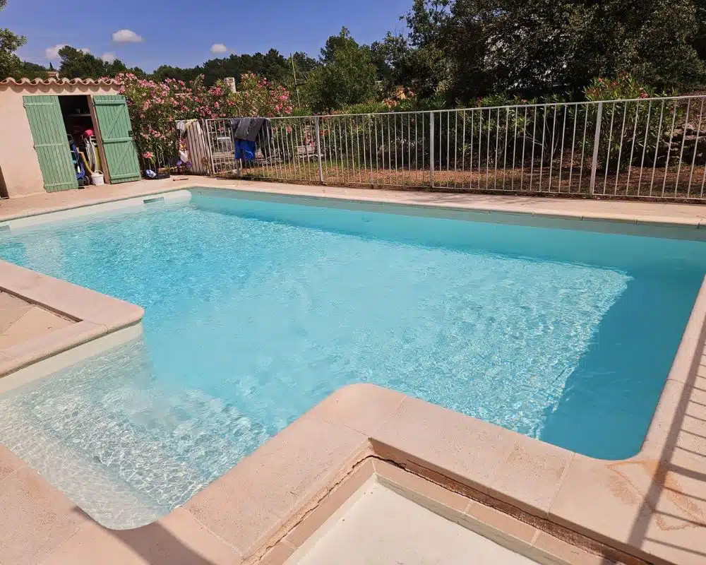 Rénovation piscine en polyester par Cherrier Cédric Accueil | Cherrier Cédric